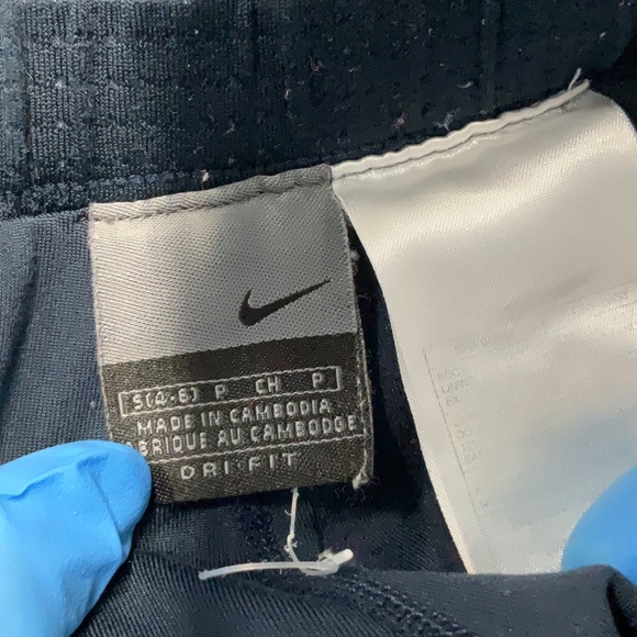 Nike Dri-FIT Black/Navy Athletic Tennis Skirt/Skort - Size Small (4-6) - Picture 2 of 2